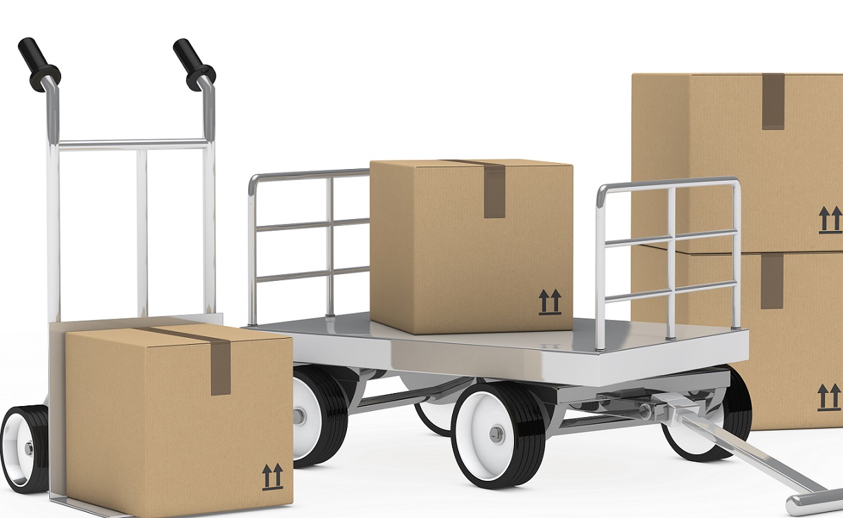 North Vancouver movers loading boxes into moving truck